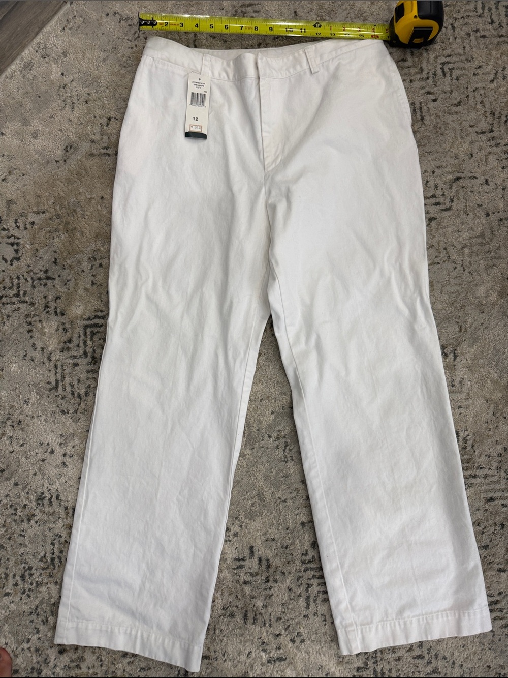 Lauren Ralph Lauren White Wide Leg Jeans
